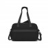 TVK2627 - Kono 25L Unisex Modular Tennis Travel Bag Set, Water Repellent Nylon Gym Bag with Detachable Racket Sleeve - Black