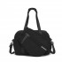 TVK2627 - Kono 25L Unisex Modular Tennis Travel Bag Set, Water Repellent Nylon Gym Bag with Detachable Racket Sleeve - Black