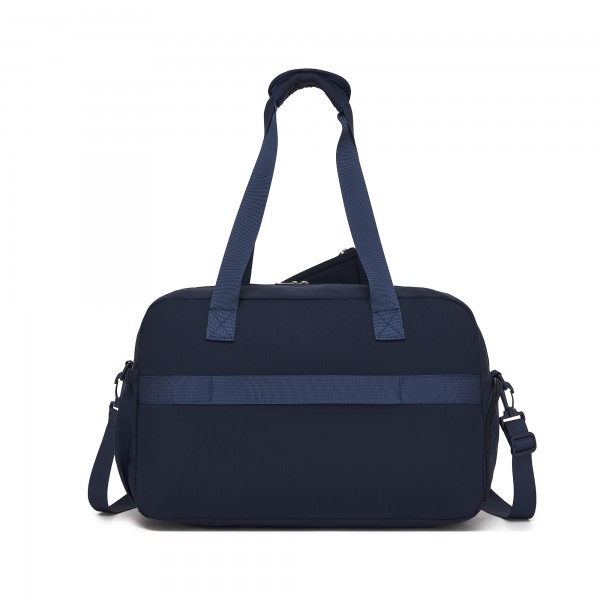TVK2627 - Kono 25L Unisex Modular Tennis Travel Bag Set, Water Repellent Nylon Gym Bag with Detachable Racket Sleeve - Navy