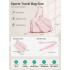 TVK2627 - Kono 25L Unisex Modular Tennis Travel Bag Set, Water Repellent Nylon Gym Bag with Detachable Racket Sleeve - Pink