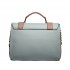 L1521 - Miss Lulu Classic Satchel Shoulder Bag Grey