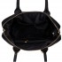 L1523DS - Miss Lulu Large Daisy Backpack Shoulder Bag Black