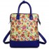 L1523NF - Miss Lulu Large Flower Backpack Shoulder Bag Yellow