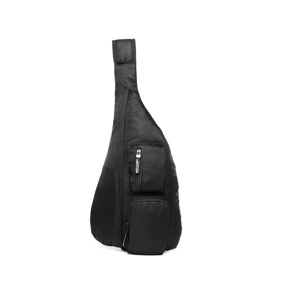 LB1934 - Miss Lulu Casual Single Strap Sling Backpack - Black