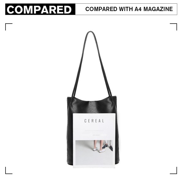 LB1951-MISS LULU GROSSE EIMERTASCHE SCHWARZ