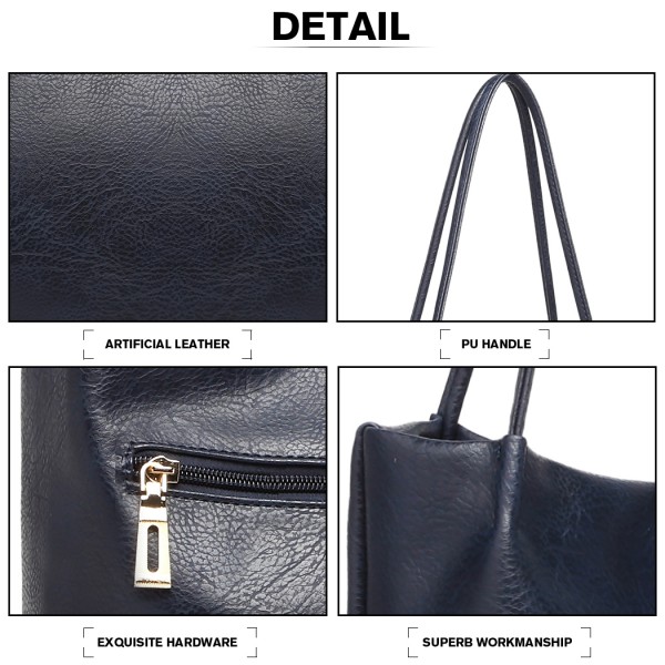 LB1951-MISS LULU GROSSE EIMERTASCHE MARINE