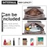 LB1967 - Miss Lulu Leather Look Multi-way Backpack Shoulder Bag - Grey LB1967 - Miss Lulu Leather Look Multi-way Backpack Shoulder Bag - Grey