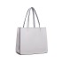 LB1969 - Miss Lulu 2 Piece Handbag and Cross Body Bag Set - Grey LB1969 - Miss Lulu 2 Piece Handbag and Cross Body Bag Set - Grey