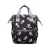 LB6896 - Miss Lulu Child's Unicorn Backpack with Pencil Case - Black