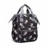 LB6896 - Miss Lulu Child's Unicorn Backpack with Pencil Case - Black