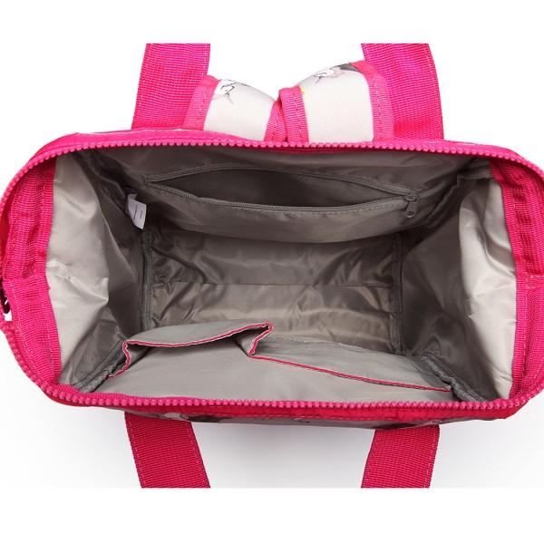 LB6896 - Miss Lulu Child's Unicorn Backpack with Pencil Case - Grey