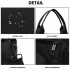 LB6923 - Kono Multi-Compartment Tote Shoulder Bag - Black LB6923 - Kono Multi-Compartment Tote Shoulder Bag - Black