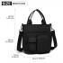LB6923 - Kono Multi-Compartment Tote Shoulder Bag - Black LB6923 - Kono Multi-Compartment Tote Shoulder Bag - Black