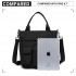 LB6923 - Kono Multi-Compartment Tote Shoulder Bag - Black LB6923 - Kono Multi-Compartment Tote Shoulder Bag - Black