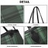 LD6825 - Miss Lulu Check Pattern Reversible 2 Piece Tote and Clutch Bag Set - Green LD6825 - Miss Lulu Check Pattern Reversible 2 Piece Tote and Clutch Bag Set - Green