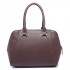 LF1627 - Miss Lulu Faux Leather Two Compartment Shoulder Bag coffee LF1627 - Miss Lulu Faux Leather Two Compartment Shoulder Bag coffee