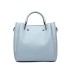 LG1844 - MISS LULU LEATHER LOOK 2 IN 1 BUCKET HANDBAG - BLUE LG1844 - MISS LULU LEATHER LOOK 2 IN 1 BUCKET HANDBAG - BLUE