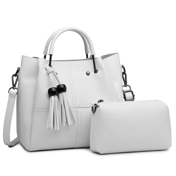LG1844 - MISS LULU LEATHER LOOK 2 IN 1 BUCKET HANDBAG - BEIGE LG1844 - MISS LULU LEATHER LOOK 2 IN 1 BUCKET HANDBAG - BEIGE
