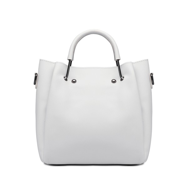 LG1844 - MISS LULU LEATHER LOOK 2 IN 1 BUCKET HANDBAG - BEIGE LG1844 - MISS LULU LEATHER LOOK 2 IN 1 BUCKET HANDBAG - BEIGE