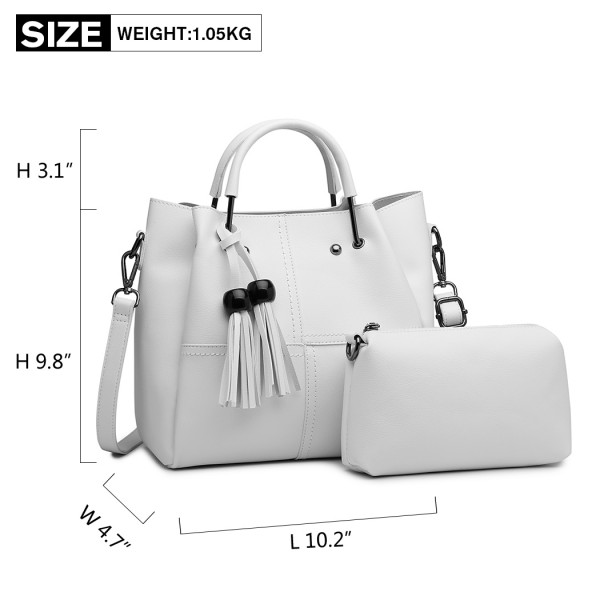 LG1844 - MISS LULU LEATHER LOOK 2 IN 1 BUCKET HANDBAG - BEIGE LG1844 - MISS LULU LEATHER LOOK 2 IN 1 BUCKET HANDBAG - BEIGE
