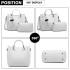 LG1844 - MISS LULU LEATHER LOOK 2 IN 1 BUCKET HANDBAG - BEIGE LG1844 - MISS LULU LEATHER LOOK 2 IN 1 BUCKET HANDBAG - BEIGE