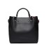 LG1844 - MISS LULU LEATHER LOOK 2 IN 1 BUCKET HANDBAG - BLACK LG1844 - MISS LULU LEATHER LOOK 2 IN 1 BUCKET HANDBAG - BLACK