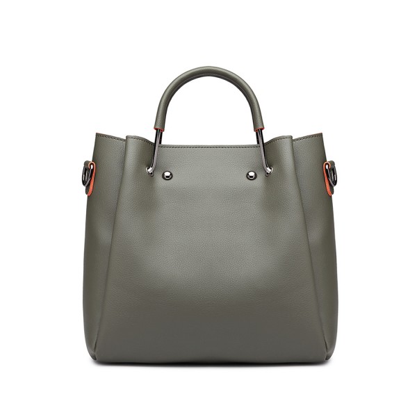 LG1844 - MISS LULU LEATHER LOOK 2 IN 1 BUCKET HANDBAG - GREEN LG1844 - MISS LULU LEATHER LOOK 2 IN 1 BUCKET HANDBAG - GREEN