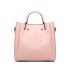 LG1844 - MISS LULU LEATHER LOOK 2 IN 1 BUCKET HANDBAG - PINK LG1844 - MISS LULU LEATHER LOOK 2 IN 1 BUCKET HANDBAG - PINK