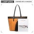 LG1961 - Miss Lulu Leather Look Tassel Tote Bag - Yellow LG1961 - Miss Lulu Leather Look Tassel Tote Bag - Yellow
