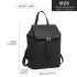 LG6903 - Miss Lulu Expandable Fashion Backpack - Black