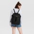LG6903 - Miss Lulu Expandable Fashion Backpack - Black