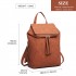 LG6903 - Miss Lulu Expandable Fashion Backpack - Brown