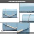 LH1809-Miss Lulu Patent leather Envelope Clutch Bag Blue