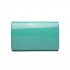 LH1809-Miss Lulu Patent leather Envelope Clutch Bag Green