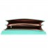 LH1809-Miss Lulu Patent leather Envelope Clutch Bag Green