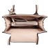 LH6809 - Miss Lulu Embellished Flower Leather Look Handbag - Nude LH6809 - Miss Lulu Embellished Flower Leather Look Handbag - Nude