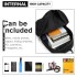 LH6842-MISS LULU GLITTER FASHION BACKPACK FRONT POCKET  RUCKSACK BLACK