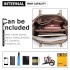 LN1909 - Miss Lulu Glossy Detail Shoulder Bag - Beige LN1909 - Miss Lulu Glossy Detail Shoulder Bag - Beige