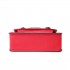 LT1665 - Miss Lulu Plain Leather Look School Work Satchel Red LT1665 - Miss Lulu Plain Leather Look School Work Satchel Red
