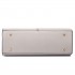 LT1666- Miss Lulu Split Front Design Medium Tote Handbag Grey