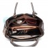 LT1701 - Miss Lulu Colour Block Panel Shoulder Bag Blue