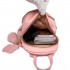 LT1705 - Miss Lulu PU Leather Look Small Fashion Backpack - Pink LT1705 - Miss Lulu PU Leather Look Small Fashion Backpack - Pink