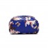 LT1707 - Miss Lulu Leather Look Small Fashion Floral Backpack Navy