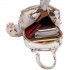 LT1707 - Miss Lulu Leather Look Small Fashion Floral Backpack White