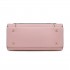LT1736 - Miss Lulu Structured Work Shoulder Bag Nude