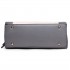LT1747 GY - Miss Lulu Front Pocket Tote Handbags with Purse Grey