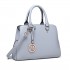 LT1752 - Miss Lulu Medium Tote Handbags Blue
