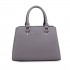 LT1752 - Miss Lulu Medium Tote Handbags Grey