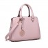 LT1752 - Miss Lulu Medium Tote Handbags Pink