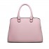 LT1752 - Miss Lulu Medium Tote Handbags Pink